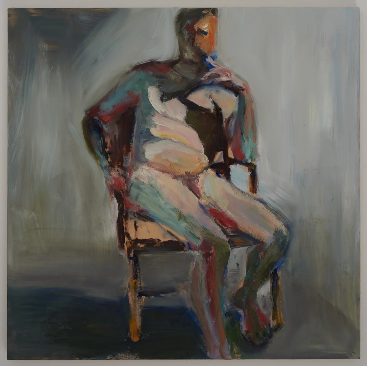 24" X 24", oil on wood panel, 2011