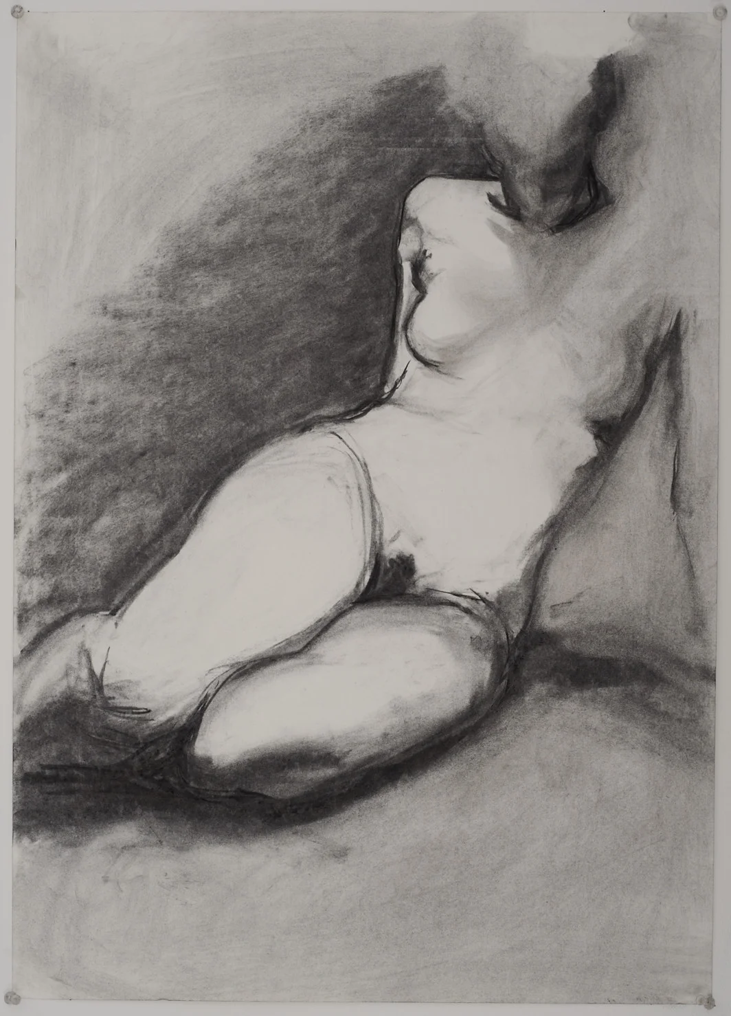 Charcoal on paper, 2009