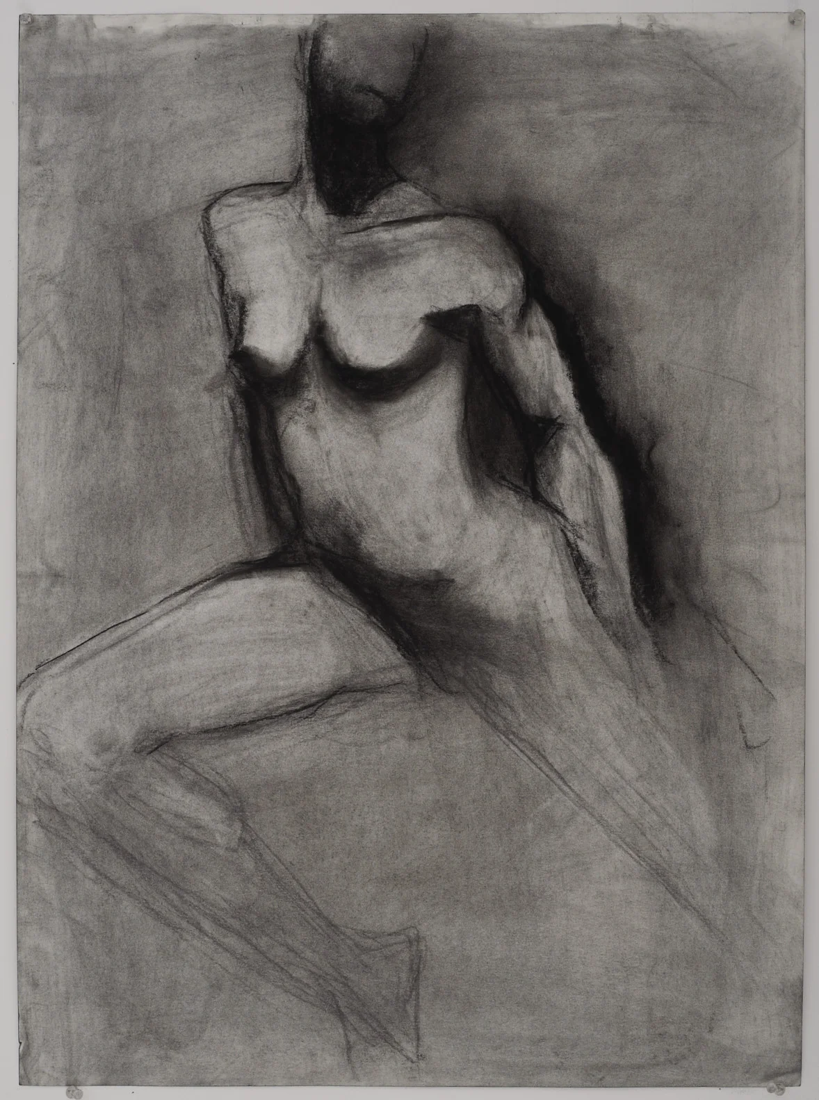 Charcoal on paper, 2009