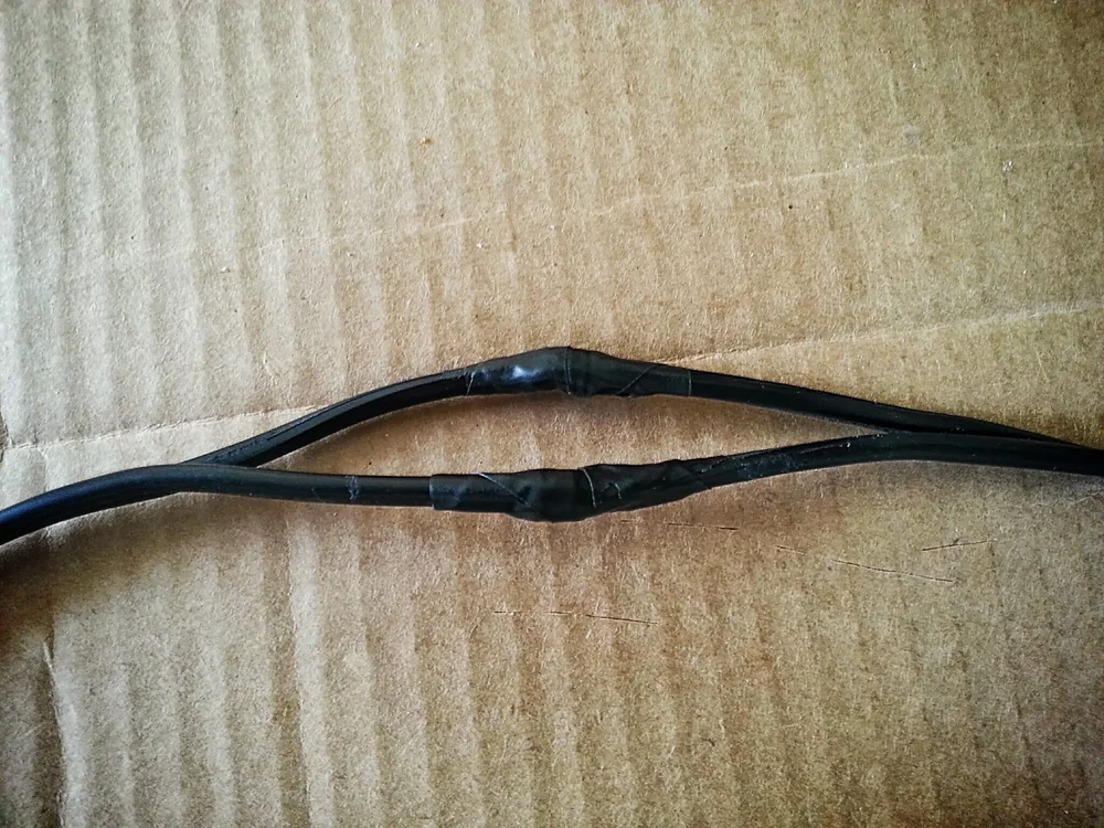 Is it safe to use electrical tape on exposed wire