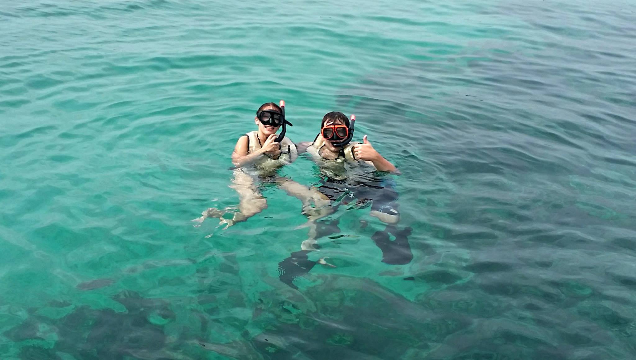 Snorkeling in the Bahamas