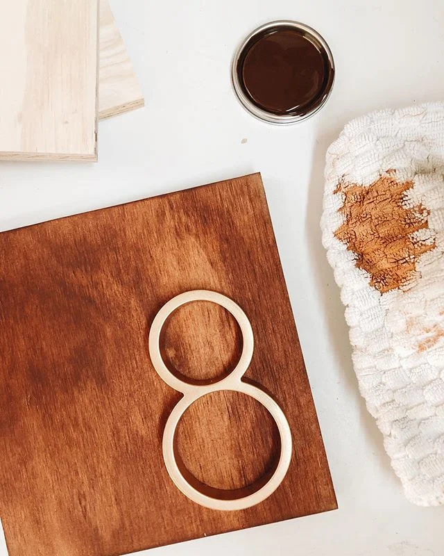 And today it&rsquo;s crafting for our upcoming wedding. Loving these table numbers 👌🏻