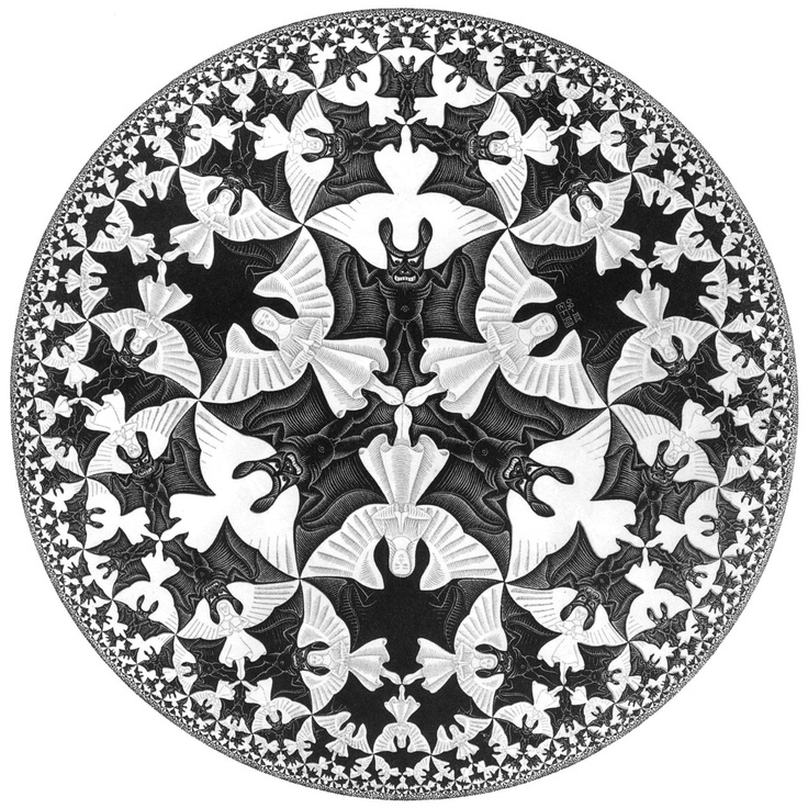 Image Courtesy of M.C. Escher, from pérolas da madruga