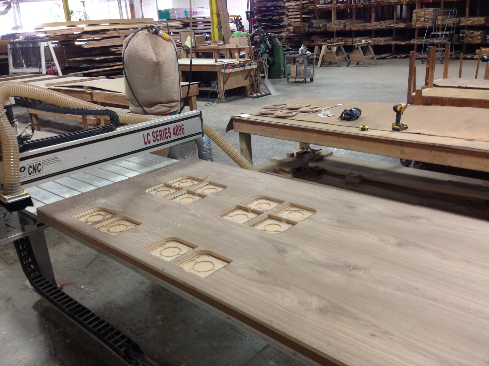 The first few parts are cut.