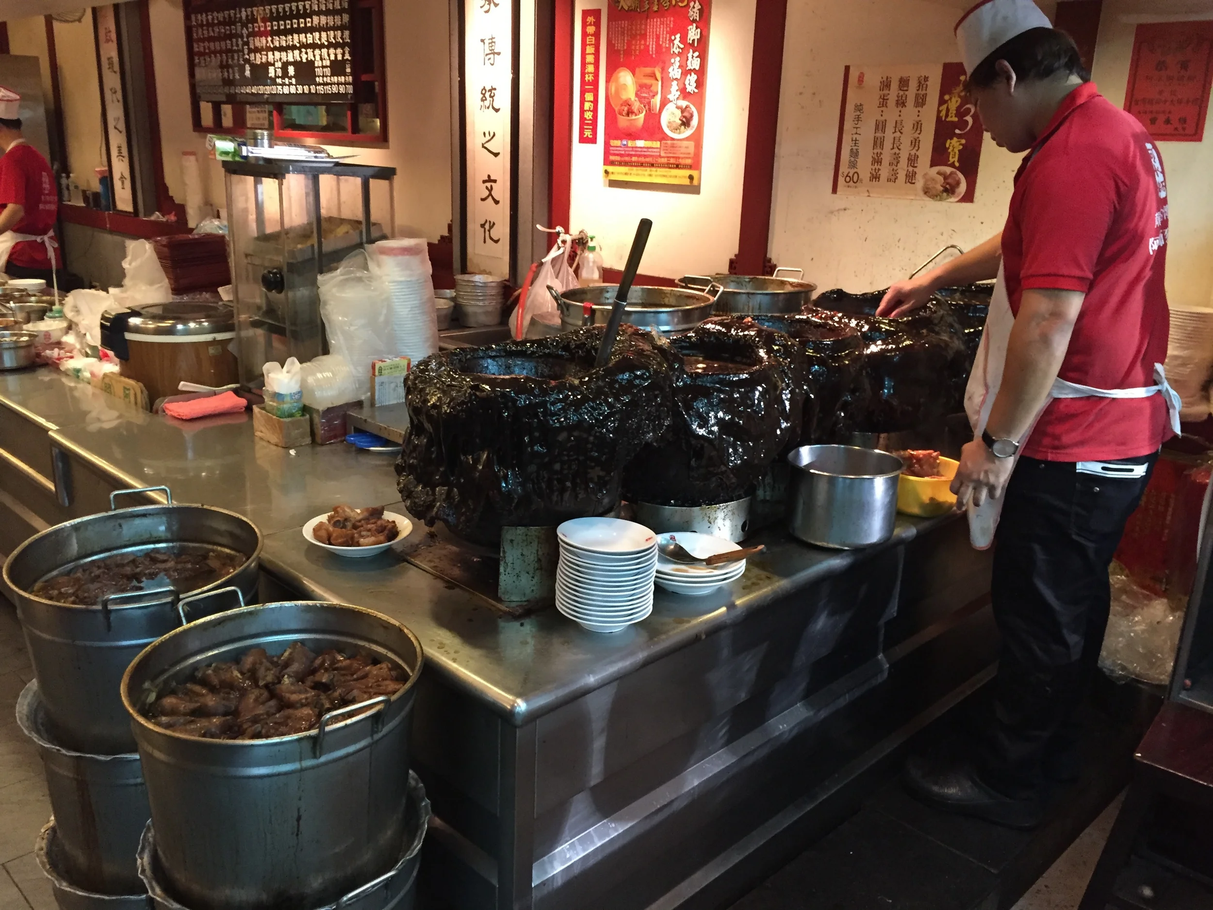 This is grease. All of it. Years and years of grease drippings.