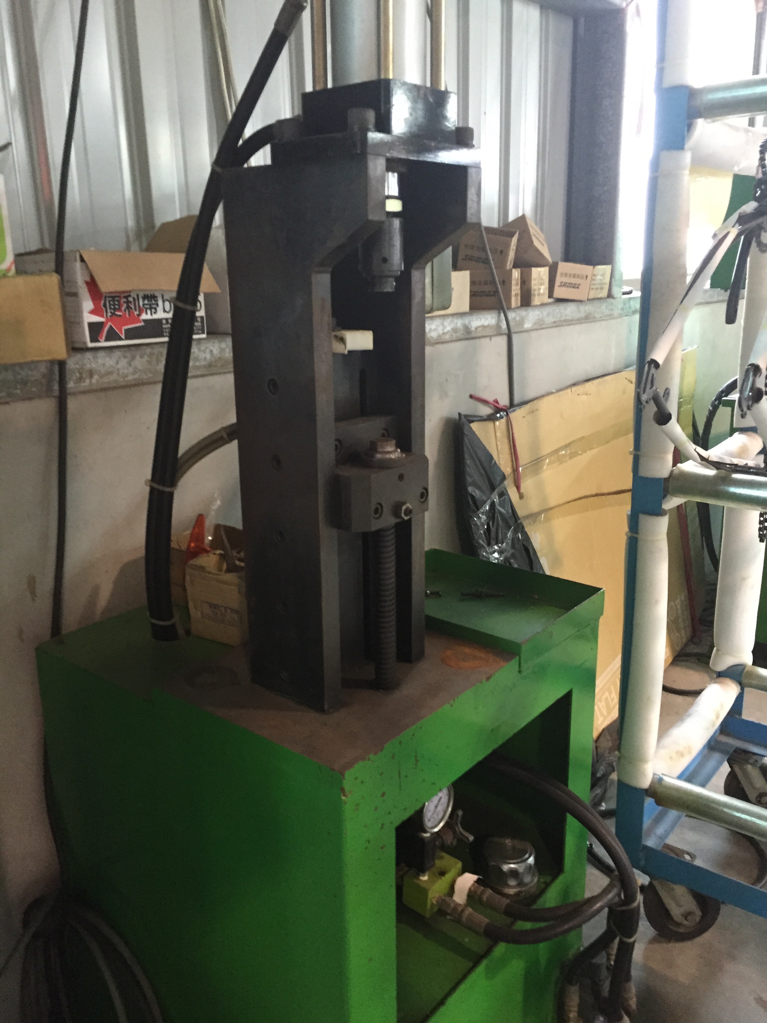 Headset pressing.