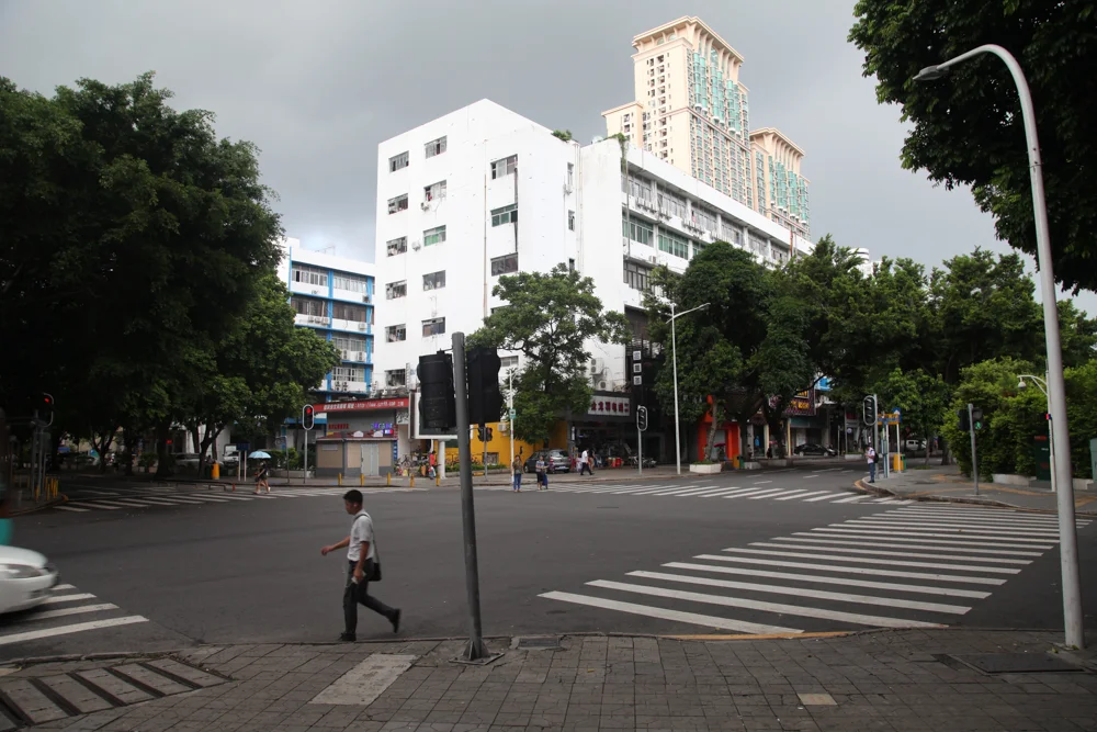 A random corner in Shenzhen
