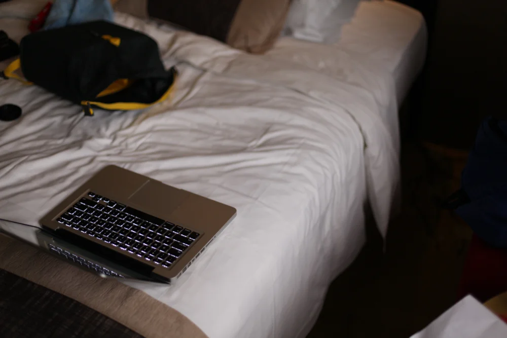 Getting online was a mixed bag. A few of the hotels we stayed at had VPNs, but they were hit or miss: Google might work, but Twitter never did. Somehow CloudMagic (the iOS mail client that I recently switched to) worked no matter what. We made do, but next time I'd probably get a VPN for myself.