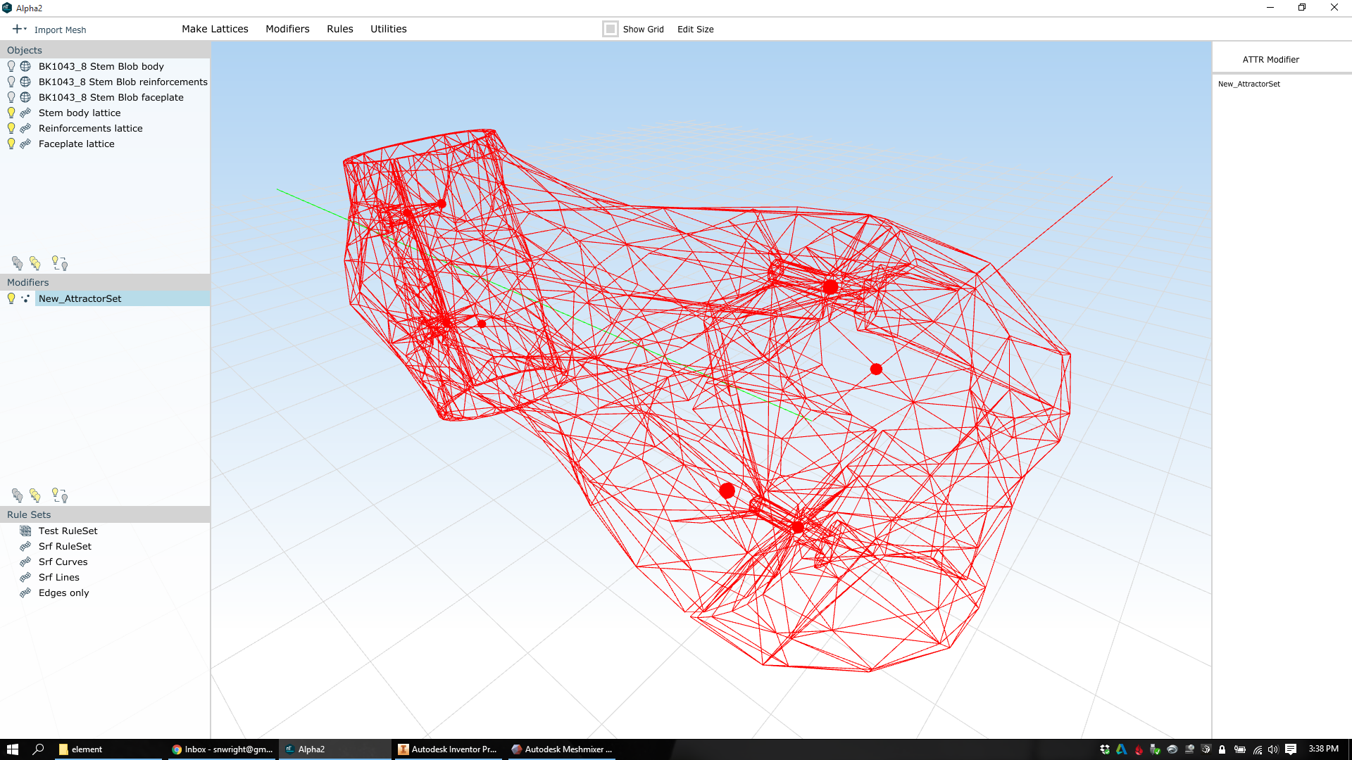 Attractor locations