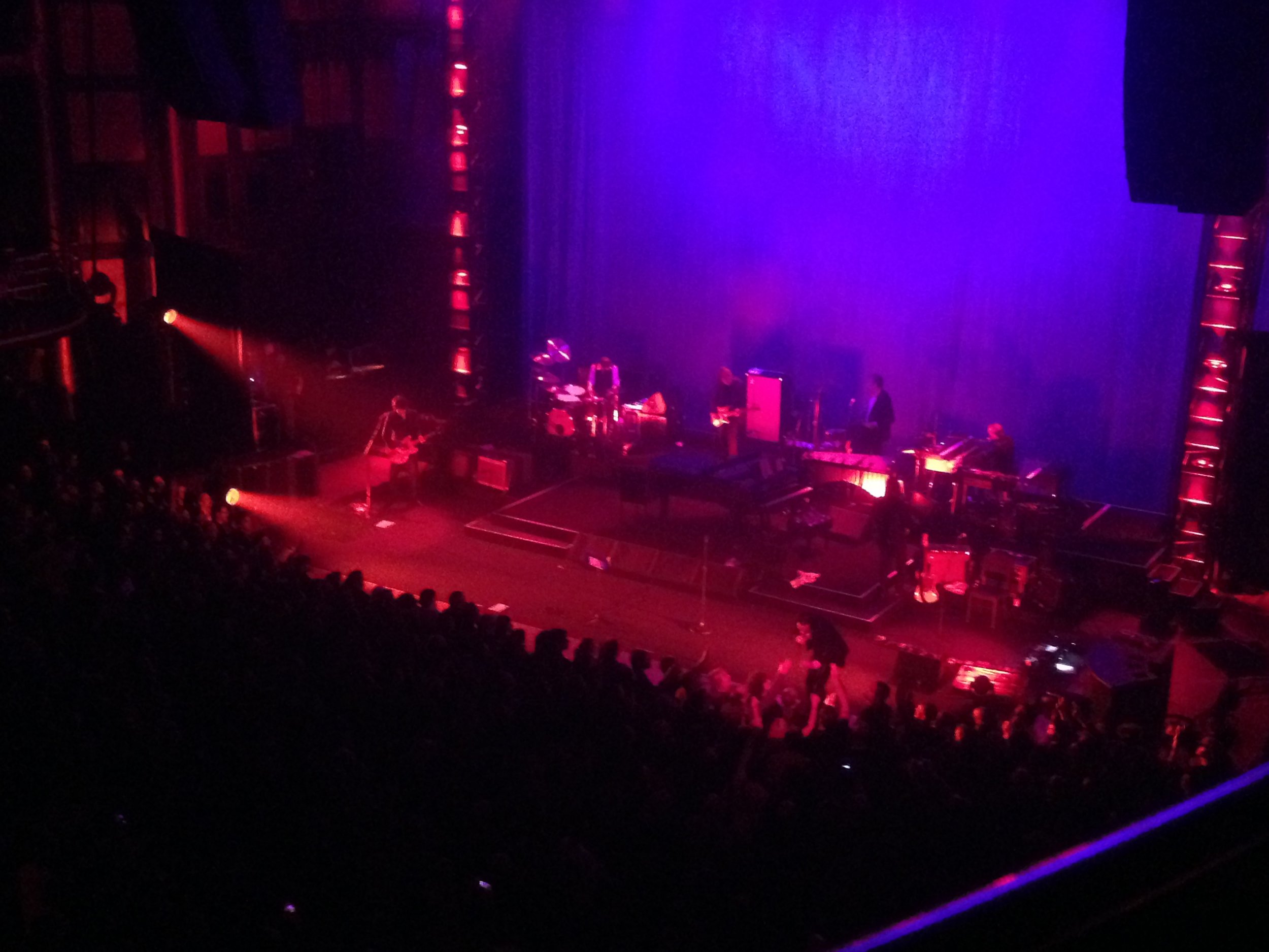 Here's a pic that I took during Red Right Hand. As you can see, I AM VERY FAR AWAY. 