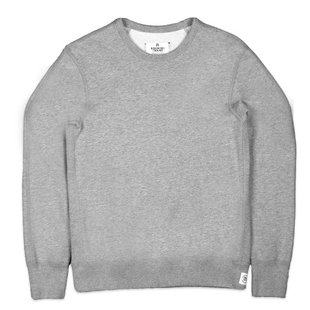 Reigning Champ Crewneck - Heather Grey — GERHARD