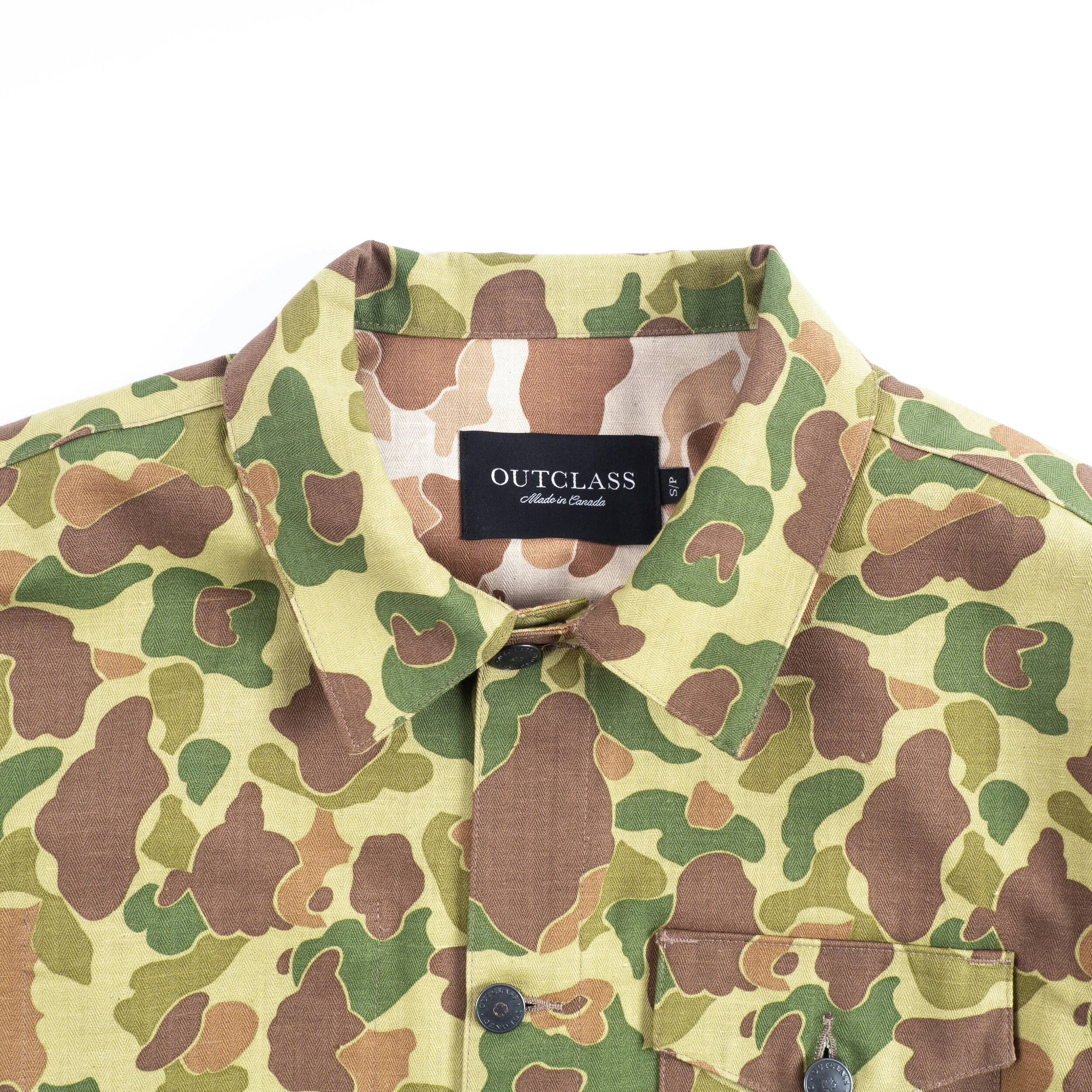 camo chore coat