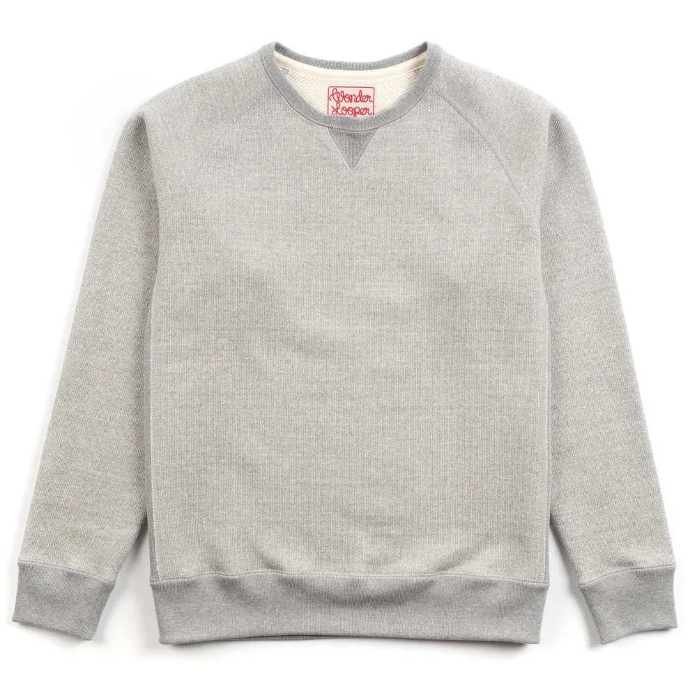 french terry crewneck sweatshirt
