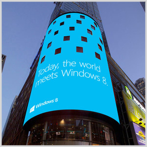 Windows 8 Times Square Launch