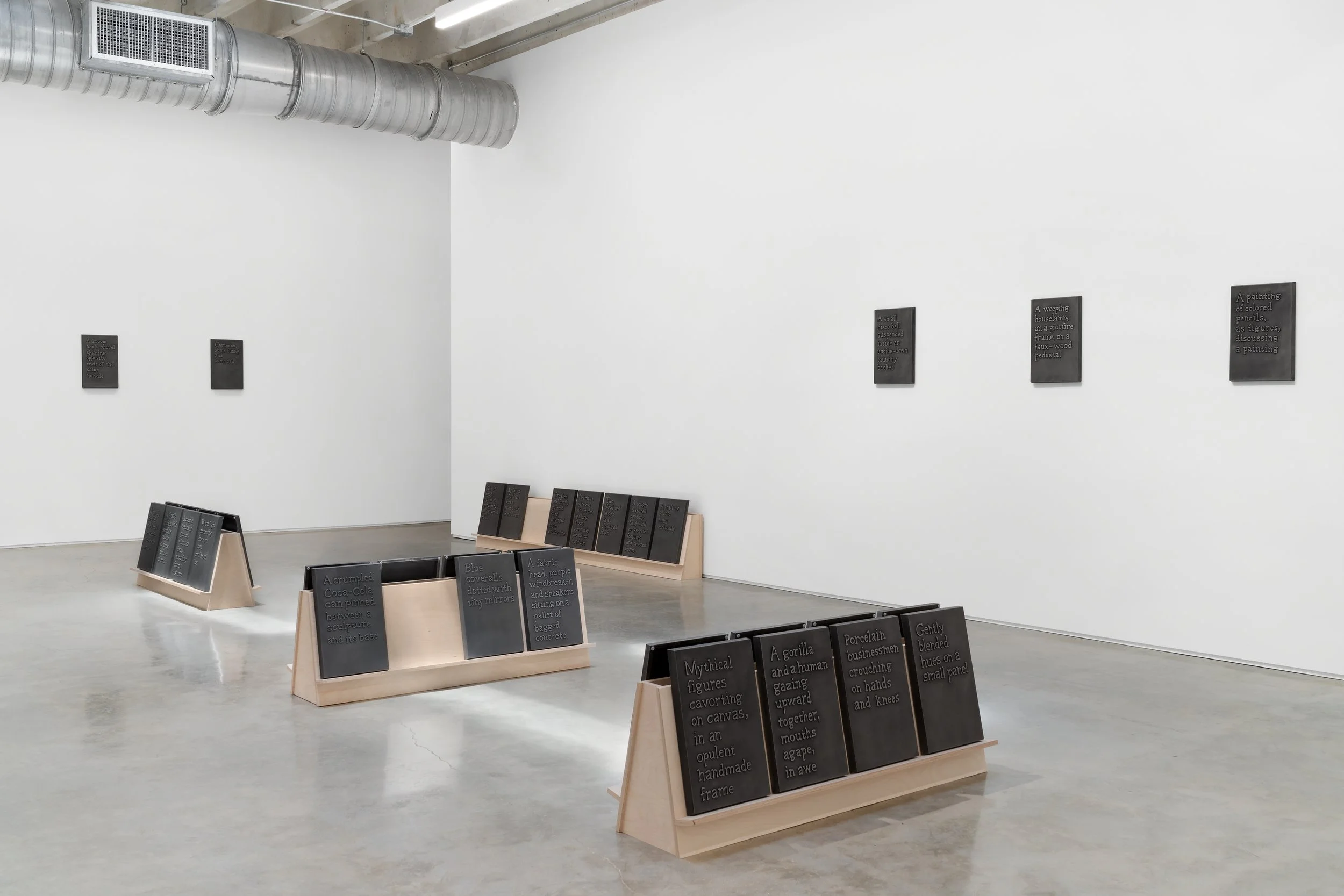 07_Mathew McConnell, Group Show, Install View. Kohler Cast Iron. Photography by Zachary Balber 10.jpg