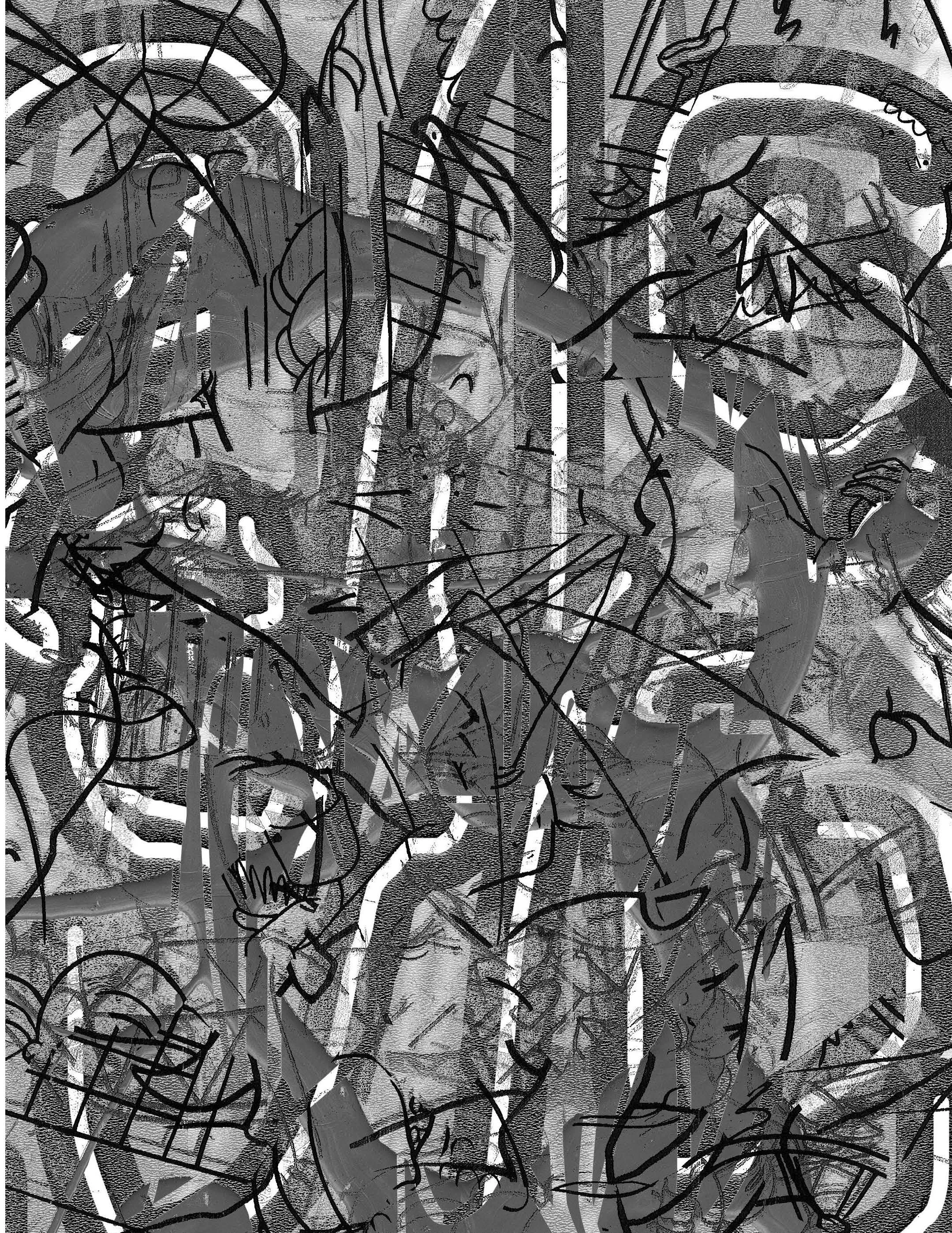 fax machine collage 