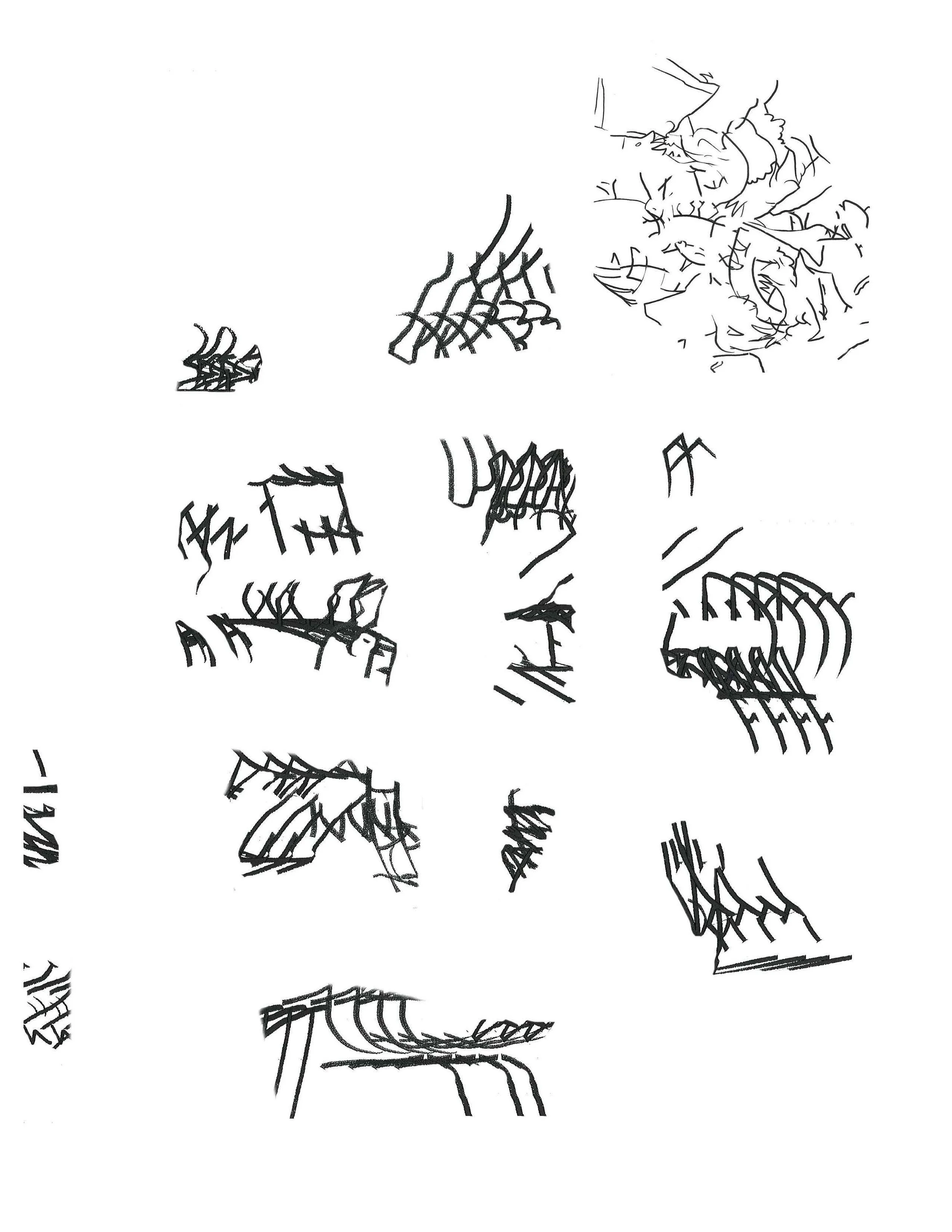  fax machine collage 