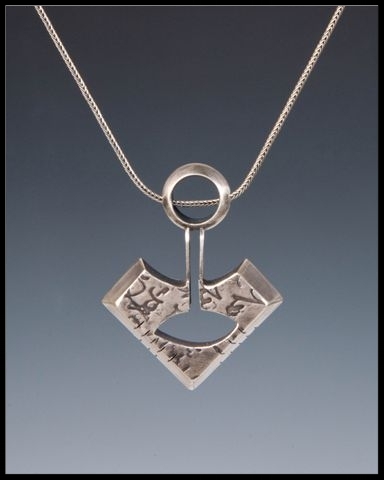 Hollow form pendant