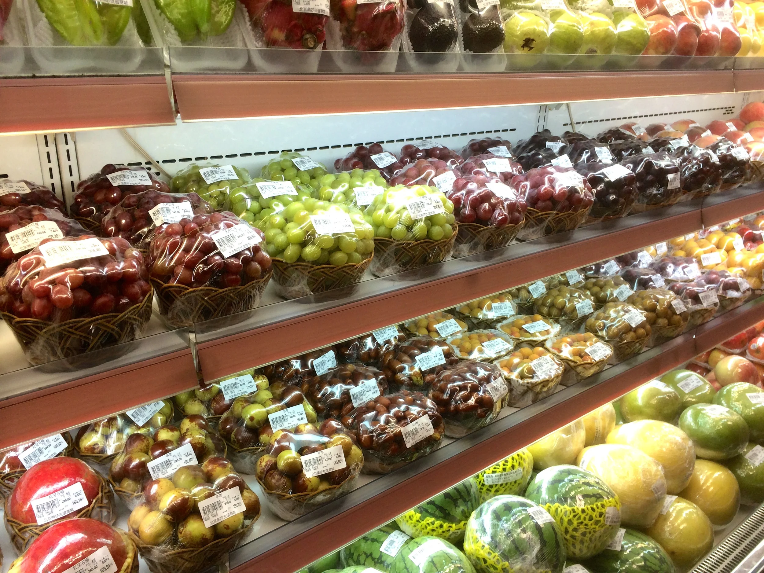 look at how fancy the grapes are!