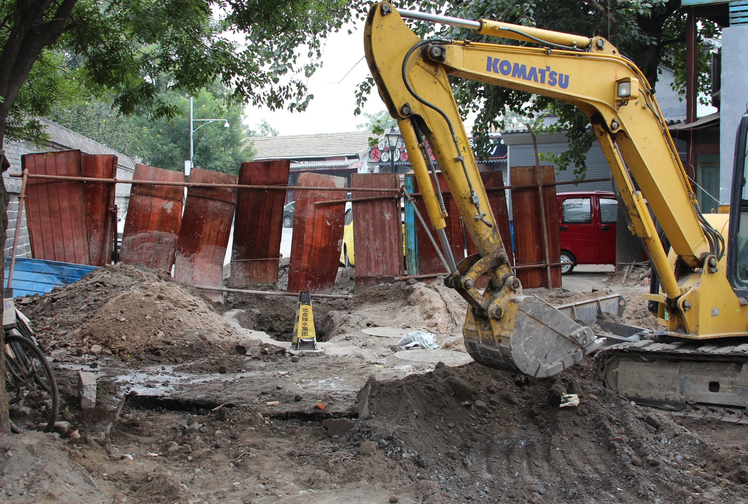oh, no problem...we'll just traipse right through this...