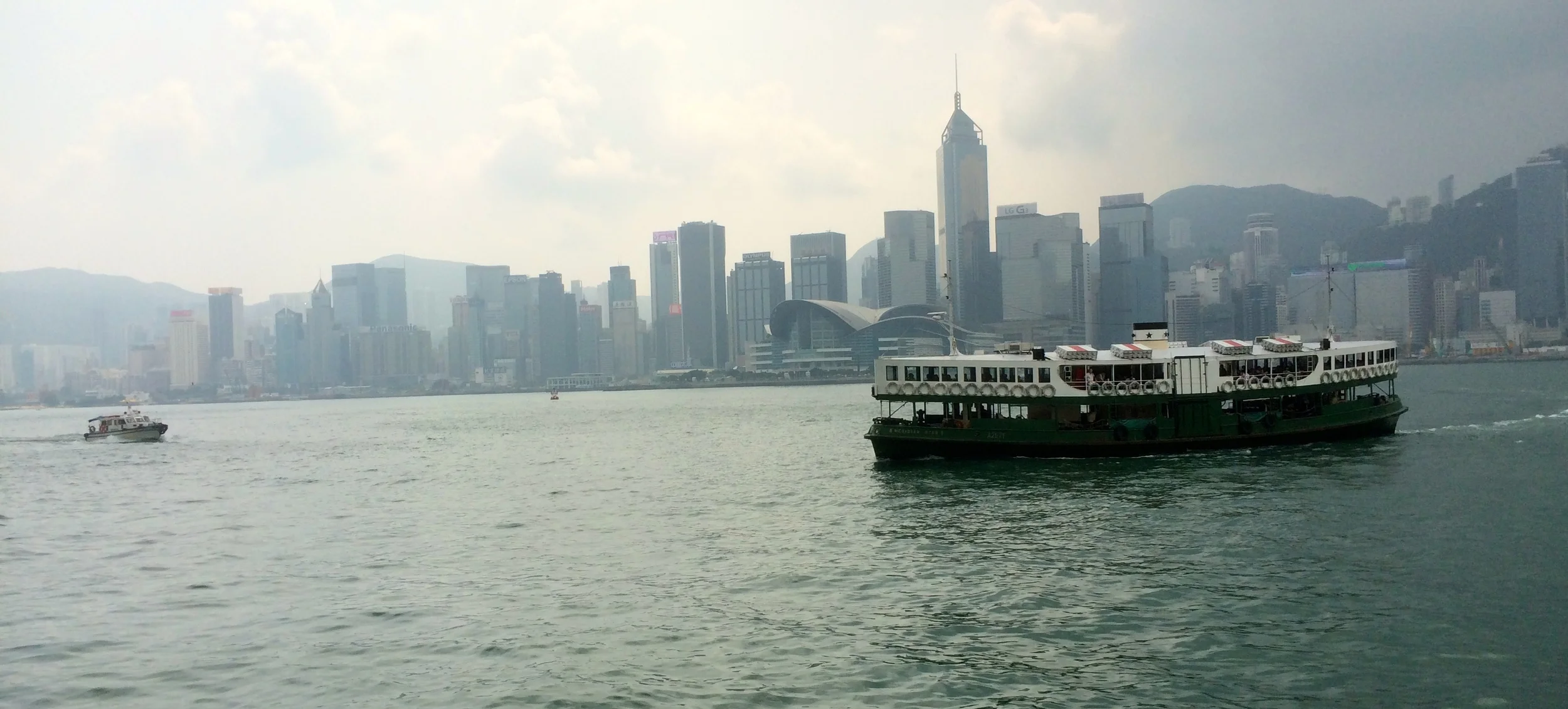 the view from the ferry