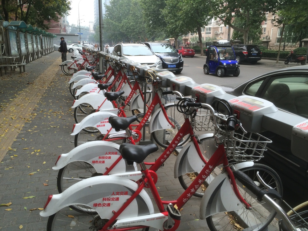  noticed this walking home today...might have to take advantage one of these days. &nbsp;gotta love a city bike program! 