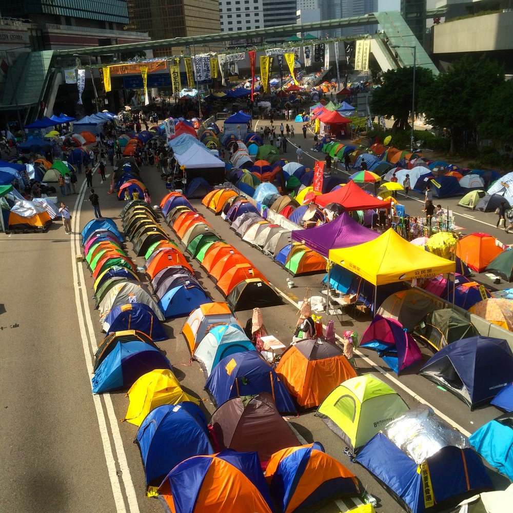  the heart of the #umbrellarevolution 