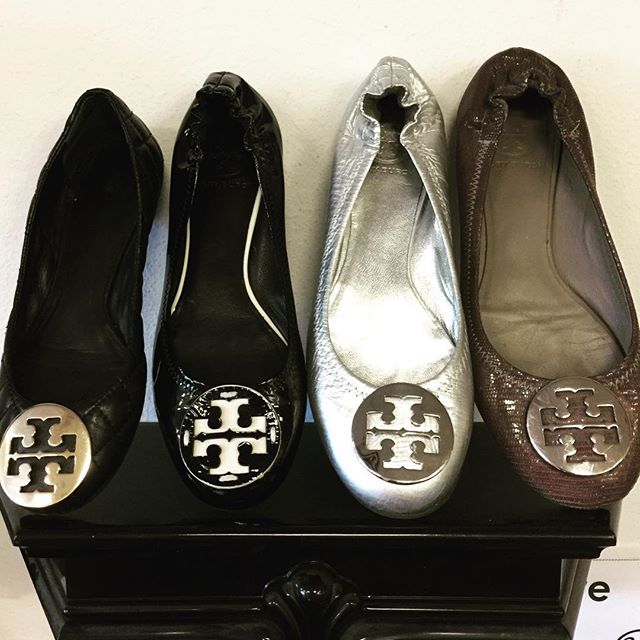 TORY BURCH flats, oh so perfect with any outfit! #rococo #rococoresale #toryburch
