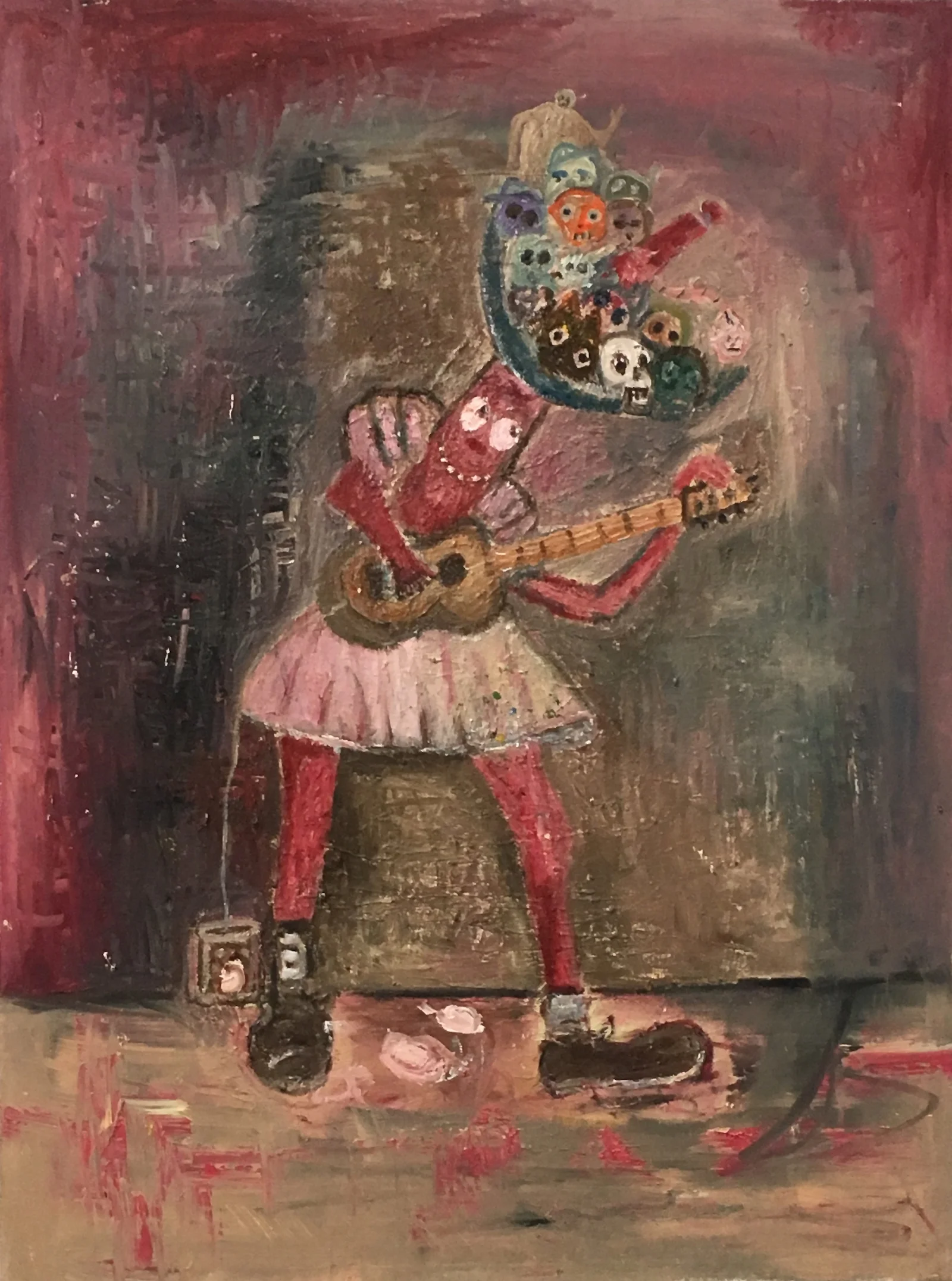 Oil on linen 40" x 30" 2016