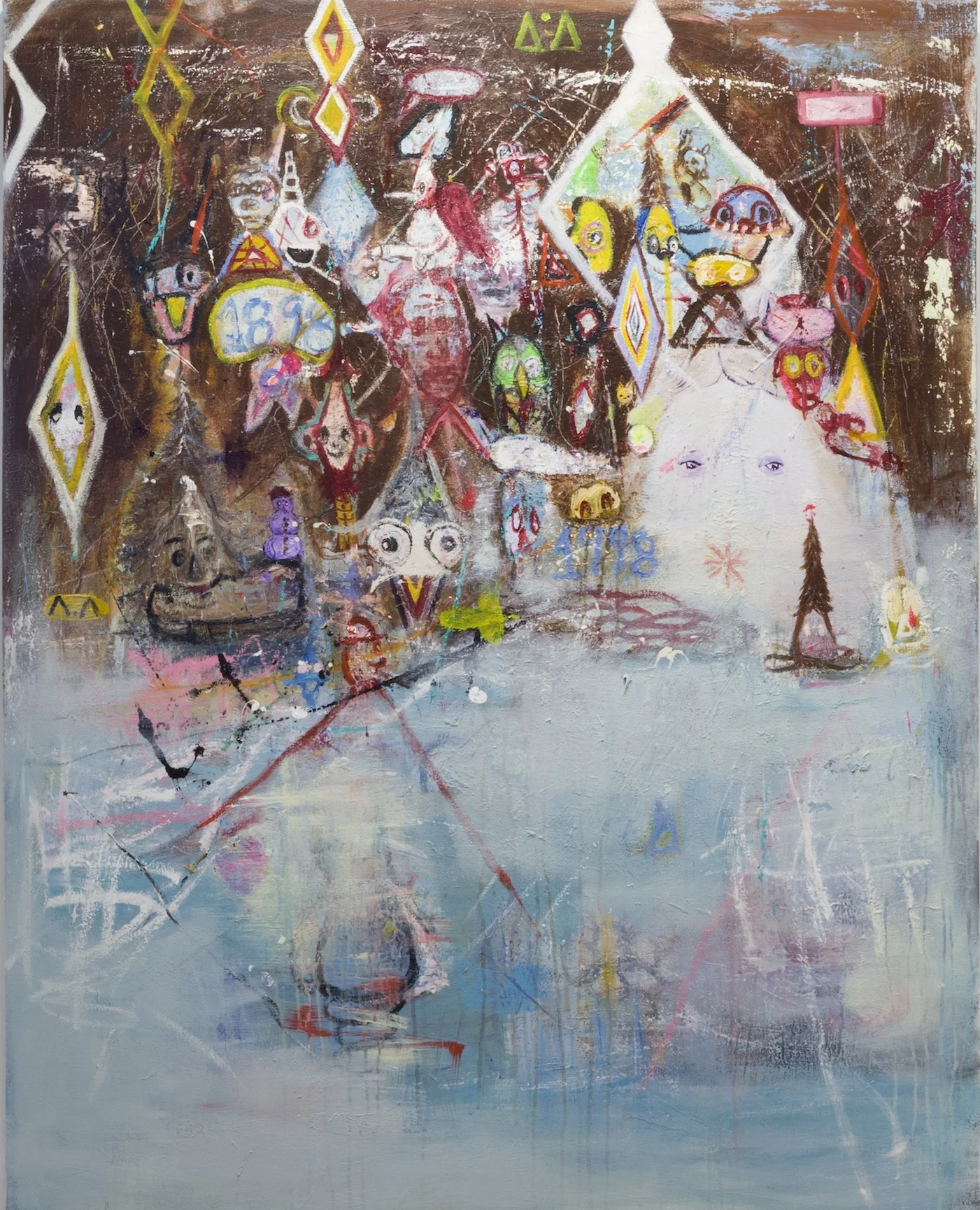 Soiree for the Nouveau Riche to Show Off Their New Art Collection