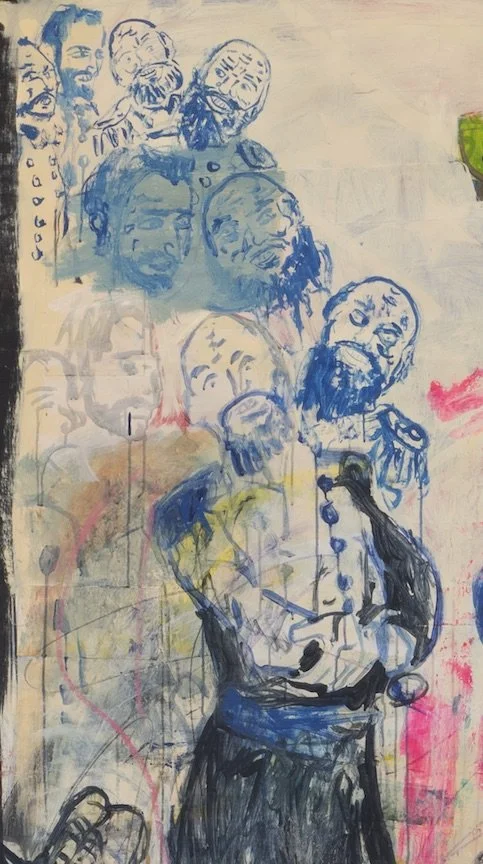 Tour#5 (Puppet Masters Of the Old South) (detail)