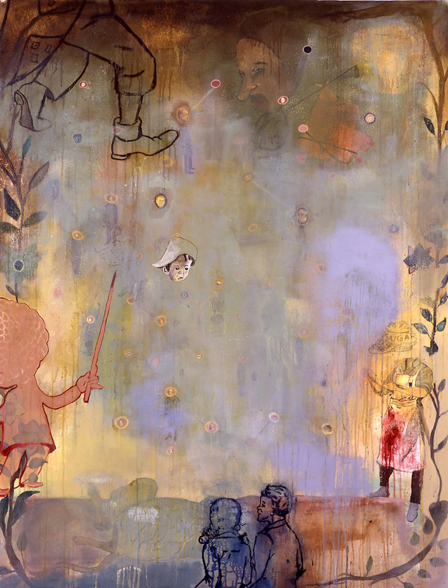 Rosey Scenario

Acrylic on canvas

64" x 48"

2006