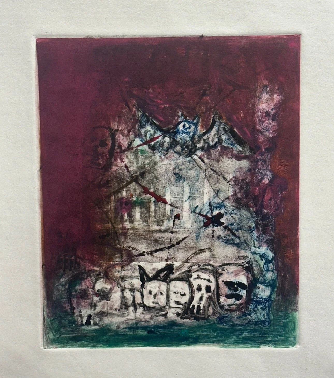 Fais DoDo vs. Cotillion Ball

 

 acrylic and oil pastel on canvas  30” x 40”  2023    