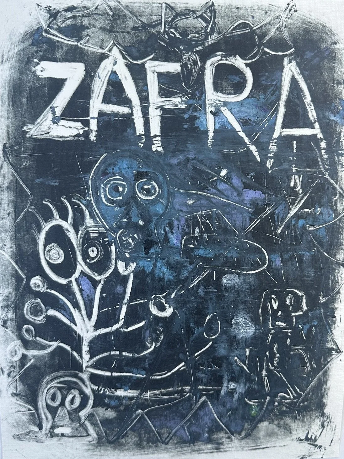 Fais DoDo vs. Cotillion Ball

 

 acrylic and oil pastel on canvas  30” x 40”  2023    
