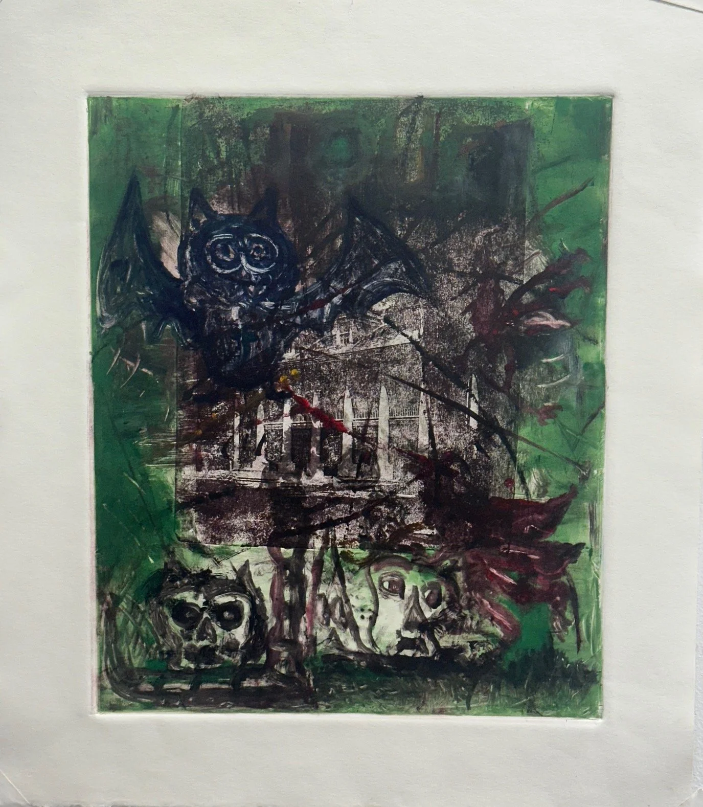 Fais DoDo vs. Cotillion Ball

 

 acrylic and oil pastel on canvas  30” x 40”  2023    