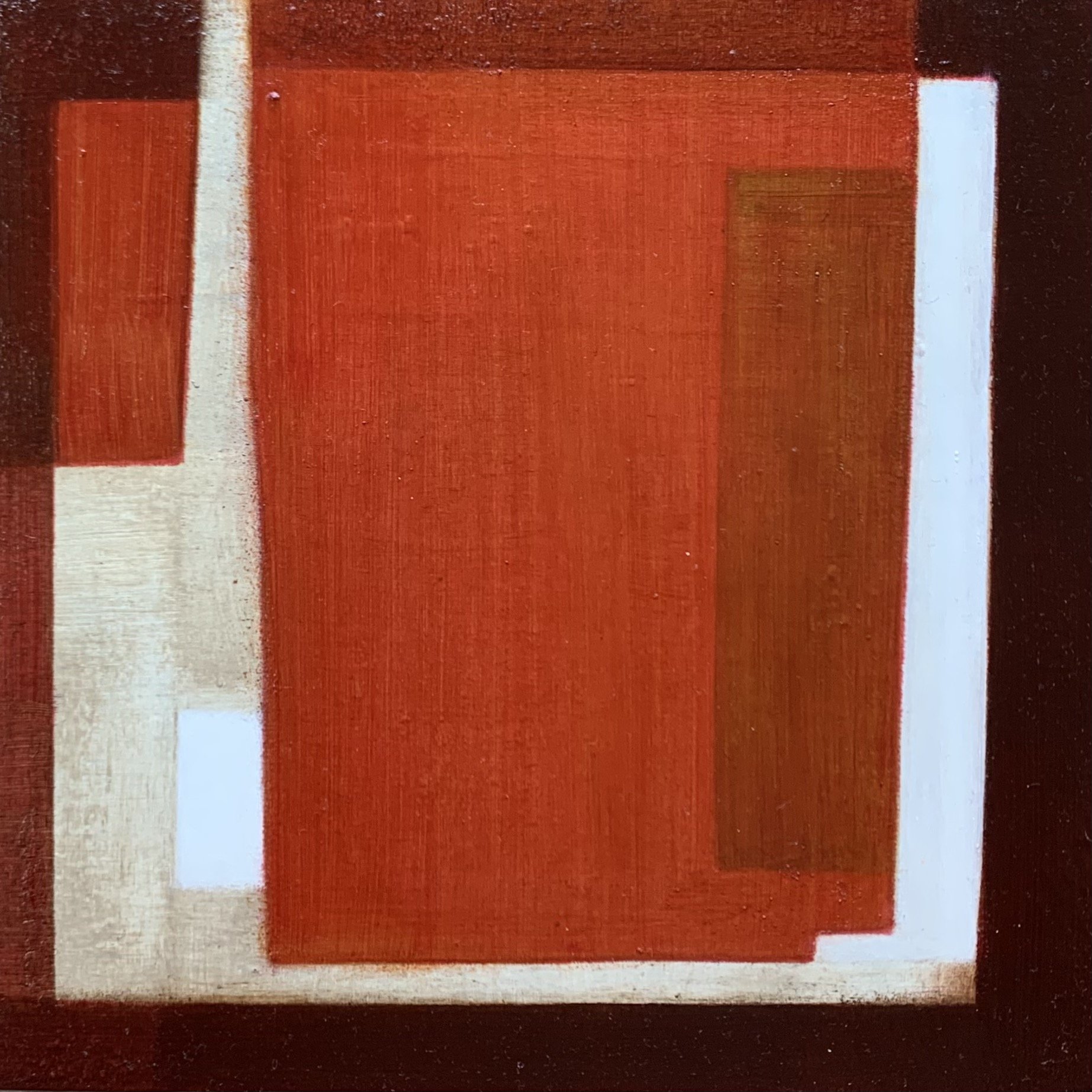 "A Warmer Cubby"  H20 x W20cm  Pigment/Wax/Oil on Birch (Copy)