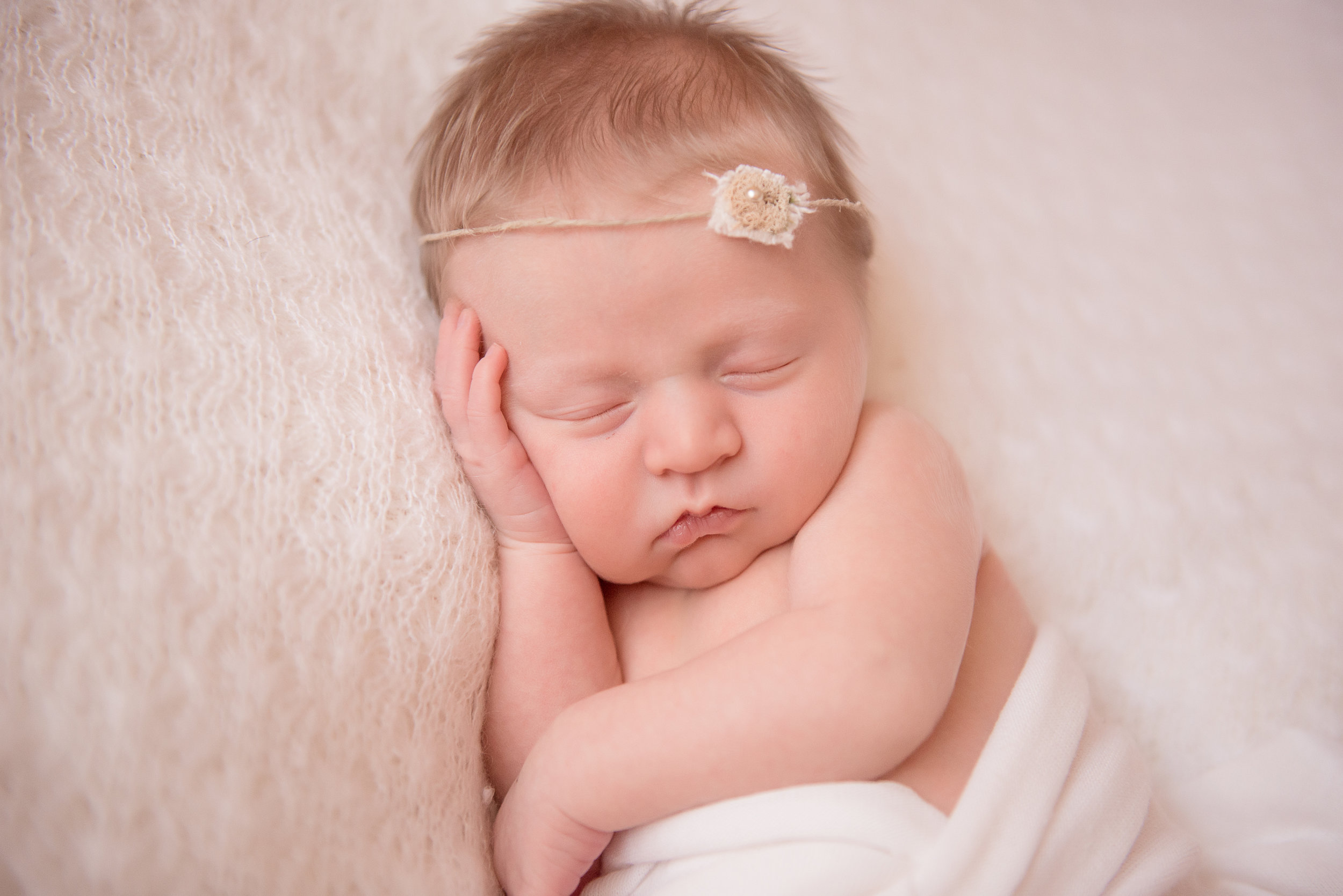 newborn girl headband