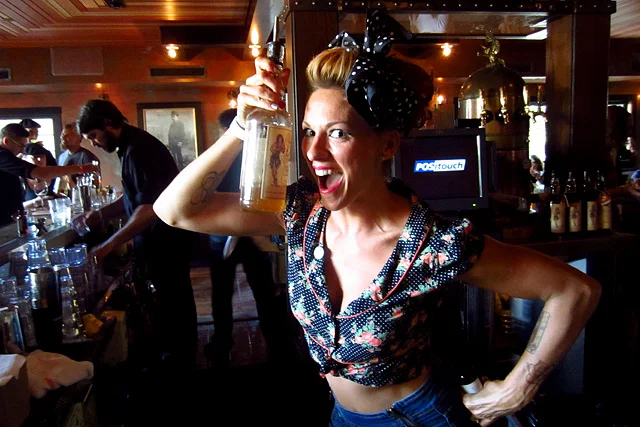  ...and repping Sailor Jerry like a boss!​ 