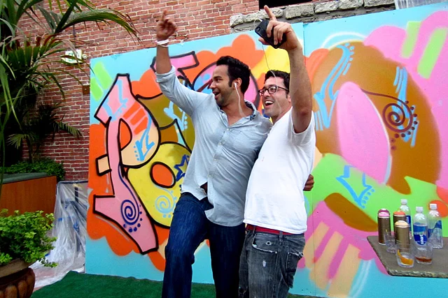  Julian Cox and Pablo Moix getting down!​ 
