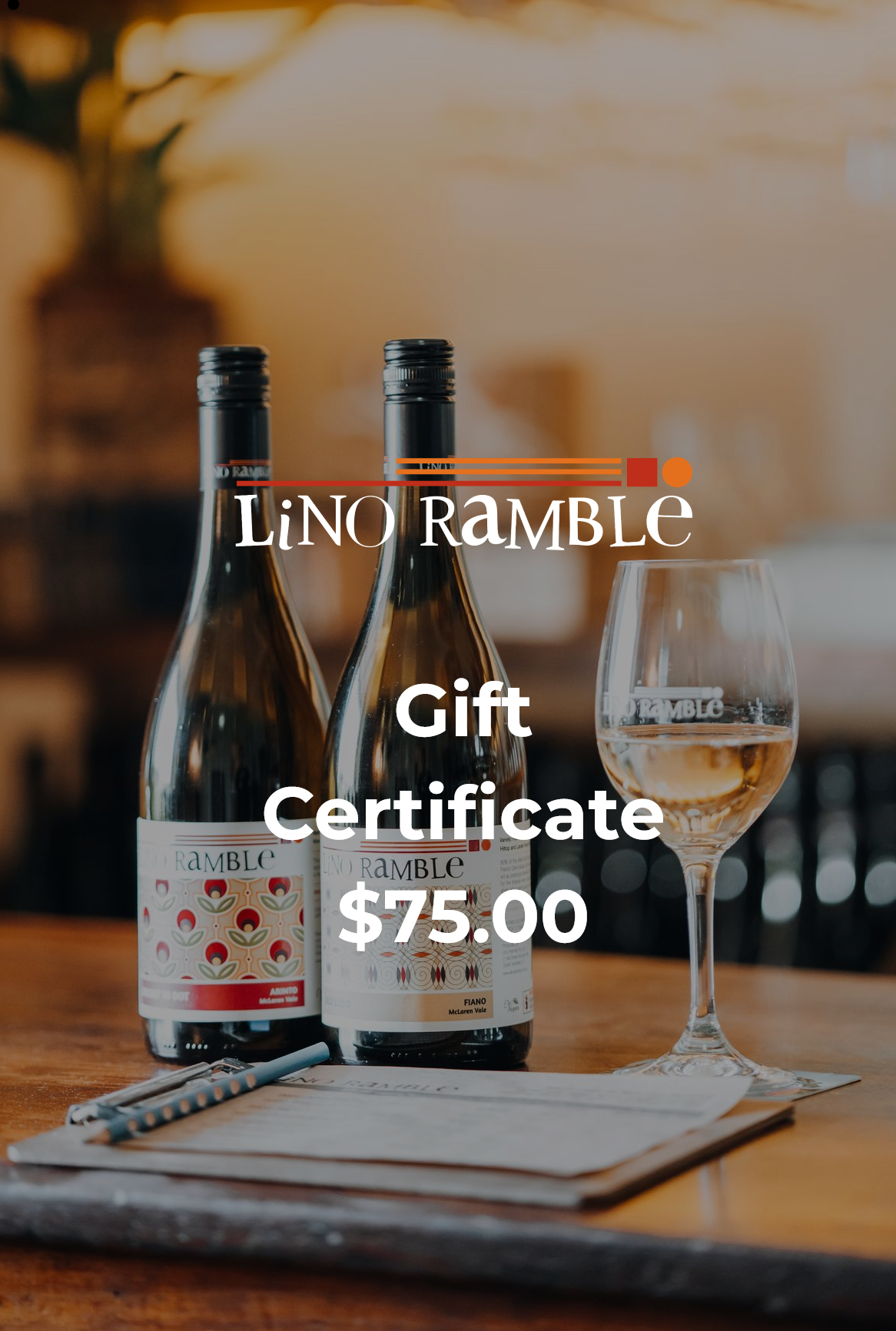 $75 Gift Certificate
