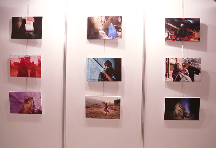 “Not My Shame” - Solo exhibition as part of the TEDx Conference held at Yanbu City, Saudi Arabia, 2015.