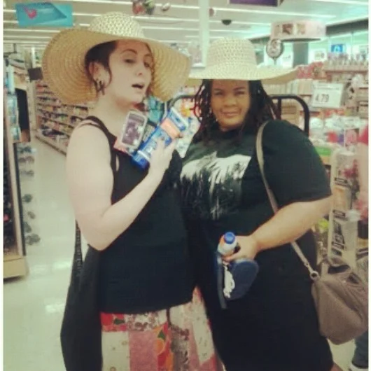 This was us in Walgreens straight stuntin' #BeenTrill.