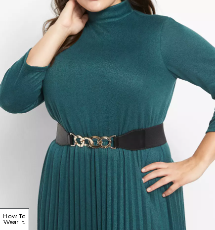 plus size chain detail stretch belt.PNG