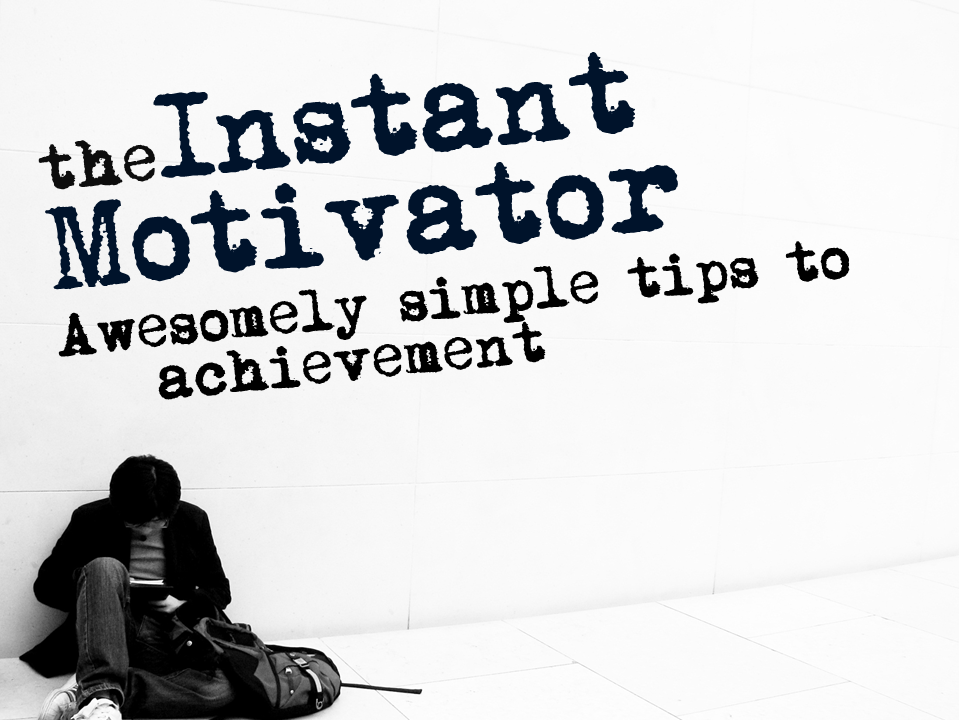 Instant Motivator handout zdarma ke stažení (pouze do pondělí) - materiál o tom, jak využít vaši vůli při plnění cílů