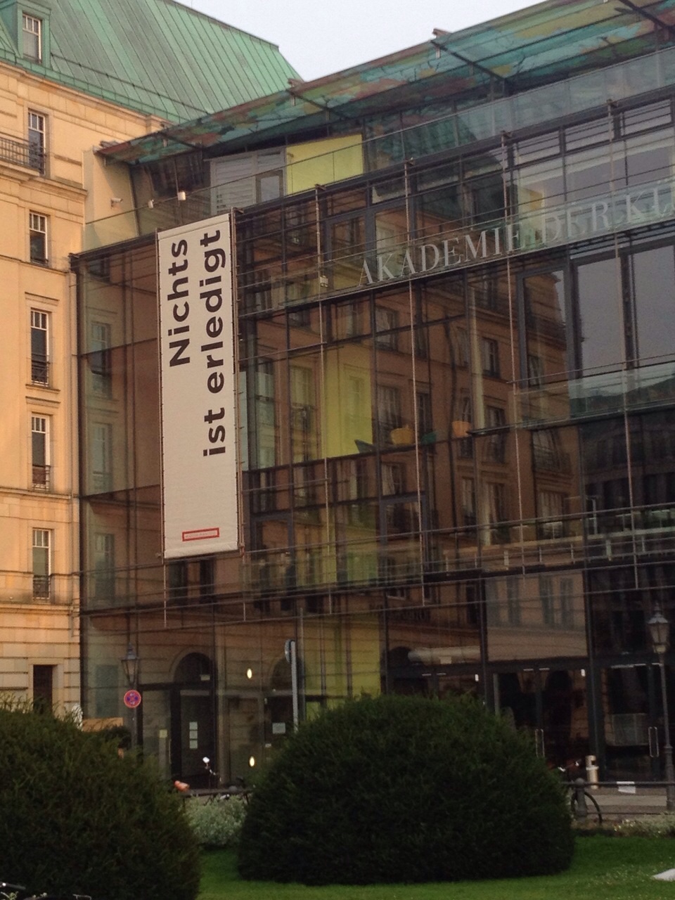 Akademie der Künste, Pariser Platz 4, 10117 Berlin