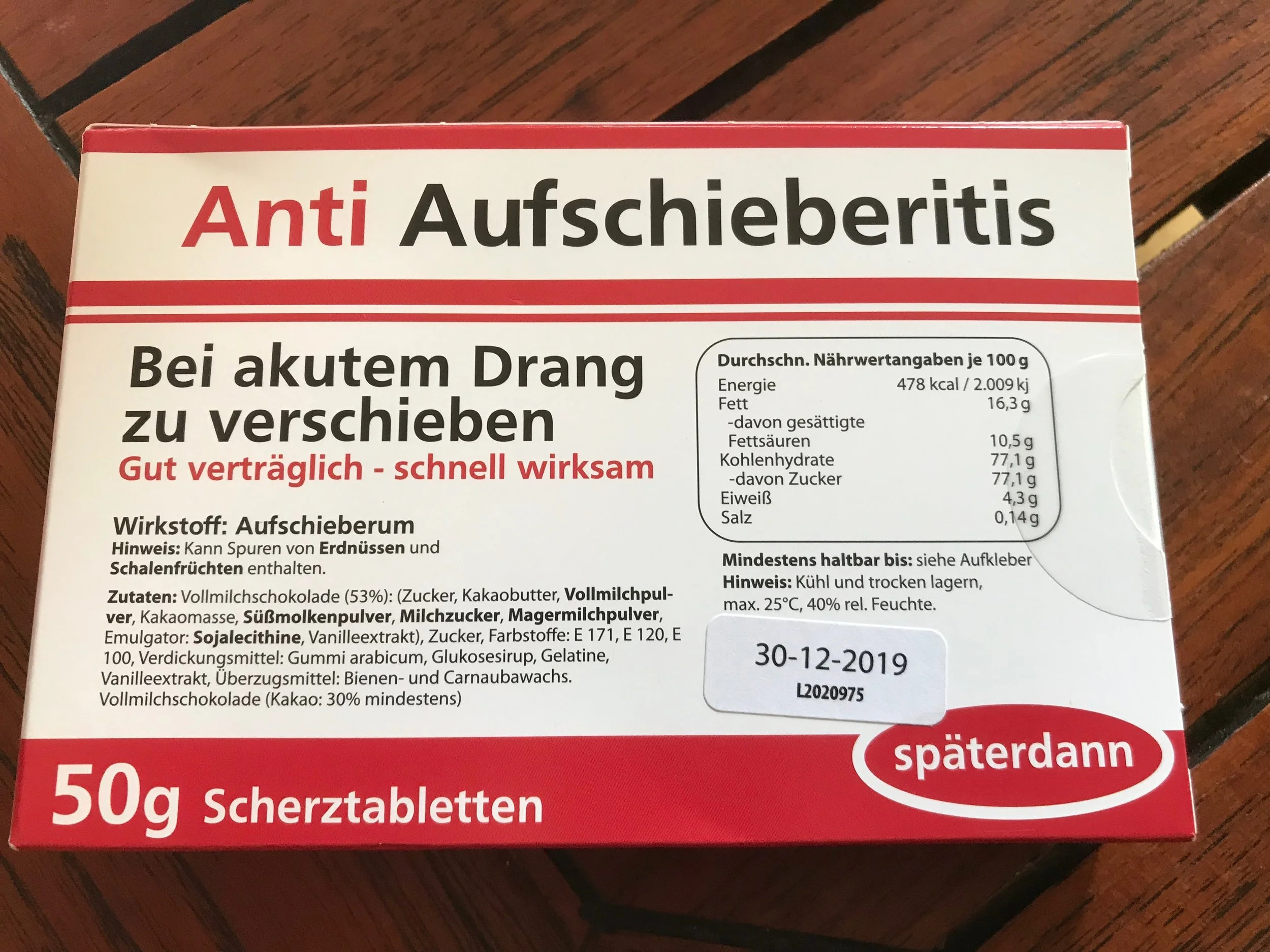 Wir sind ein Allheilmittel für Aufschieberitis (Profis sagen Prokrastination)