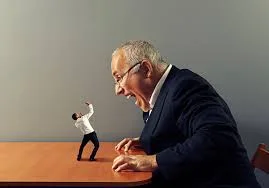 What an overbearing boss feels like!