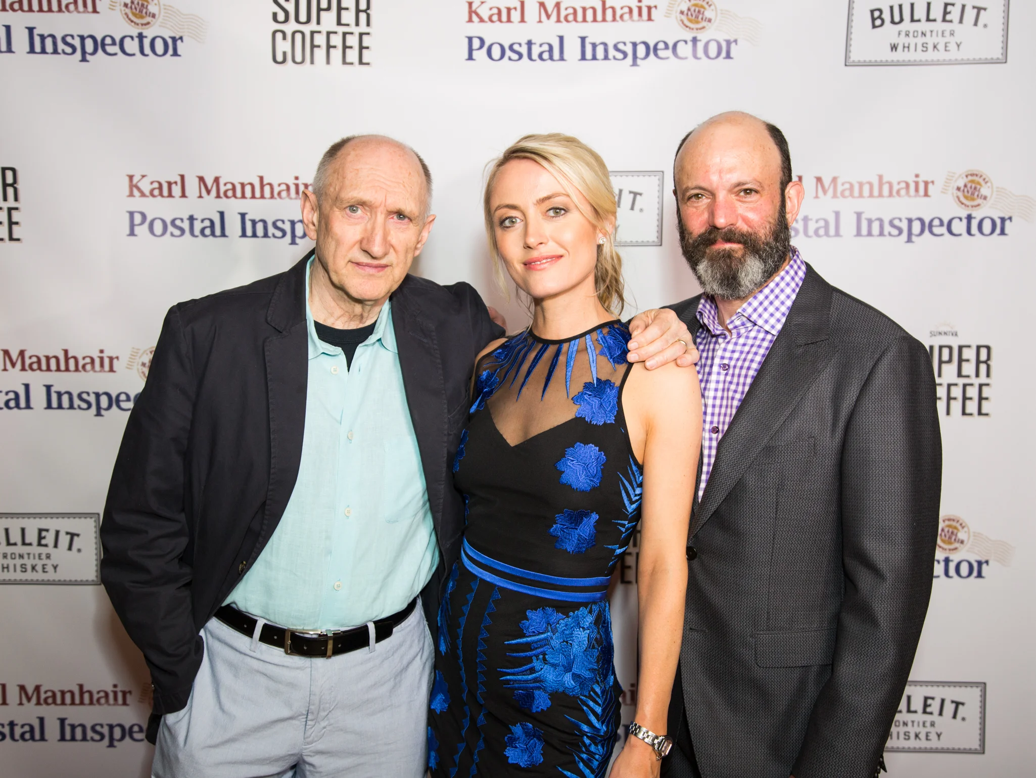The holy trinity of KMPI at our MailroomNYC screening, stars Peter McRobbie, Amy Rutberg and Geoffrey Cantor