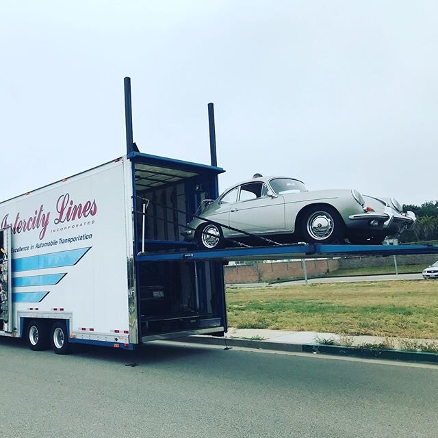The Pearl is on her way across the country. California to New York 🤩 #porsche356 #roadtrip #porsche #martinagatesfotoworks