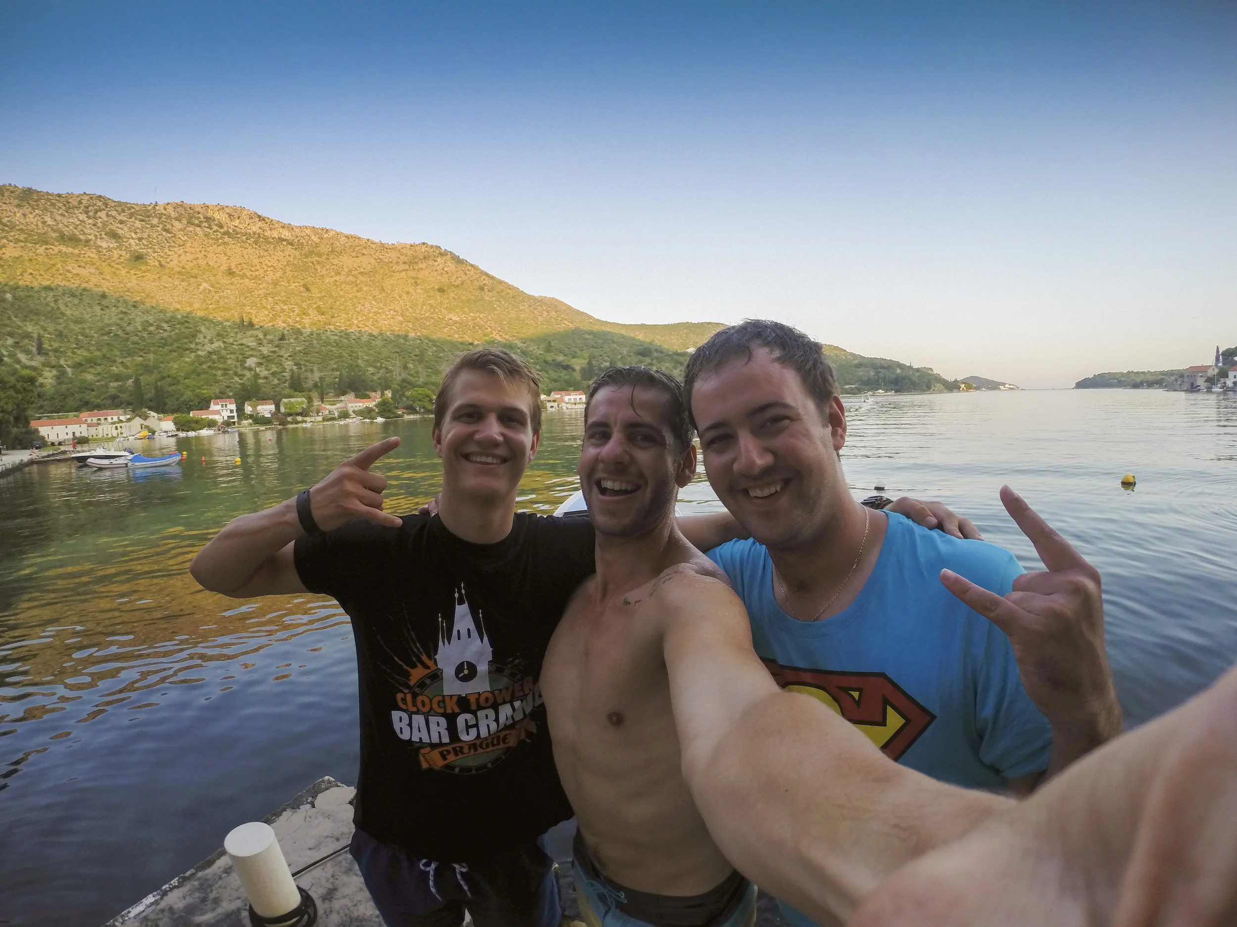 Keith, Christo and I